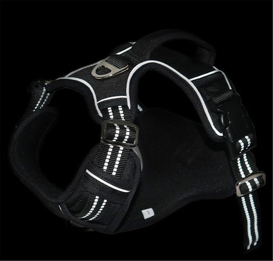 Durable Waterproof Pet Harness with Vertical Handle