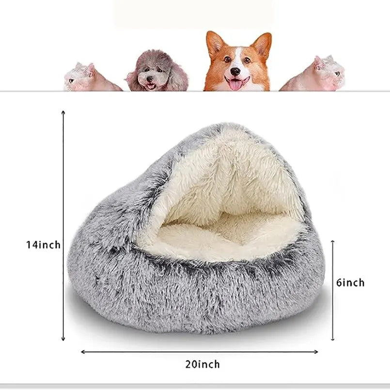 Plush Dog Bed