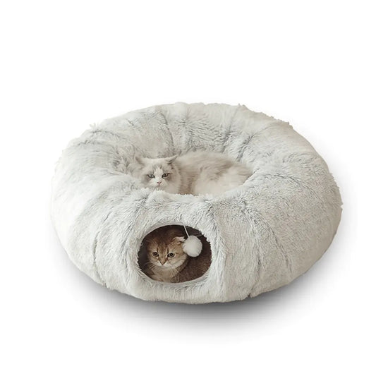 Plush Cat Bed - Round style